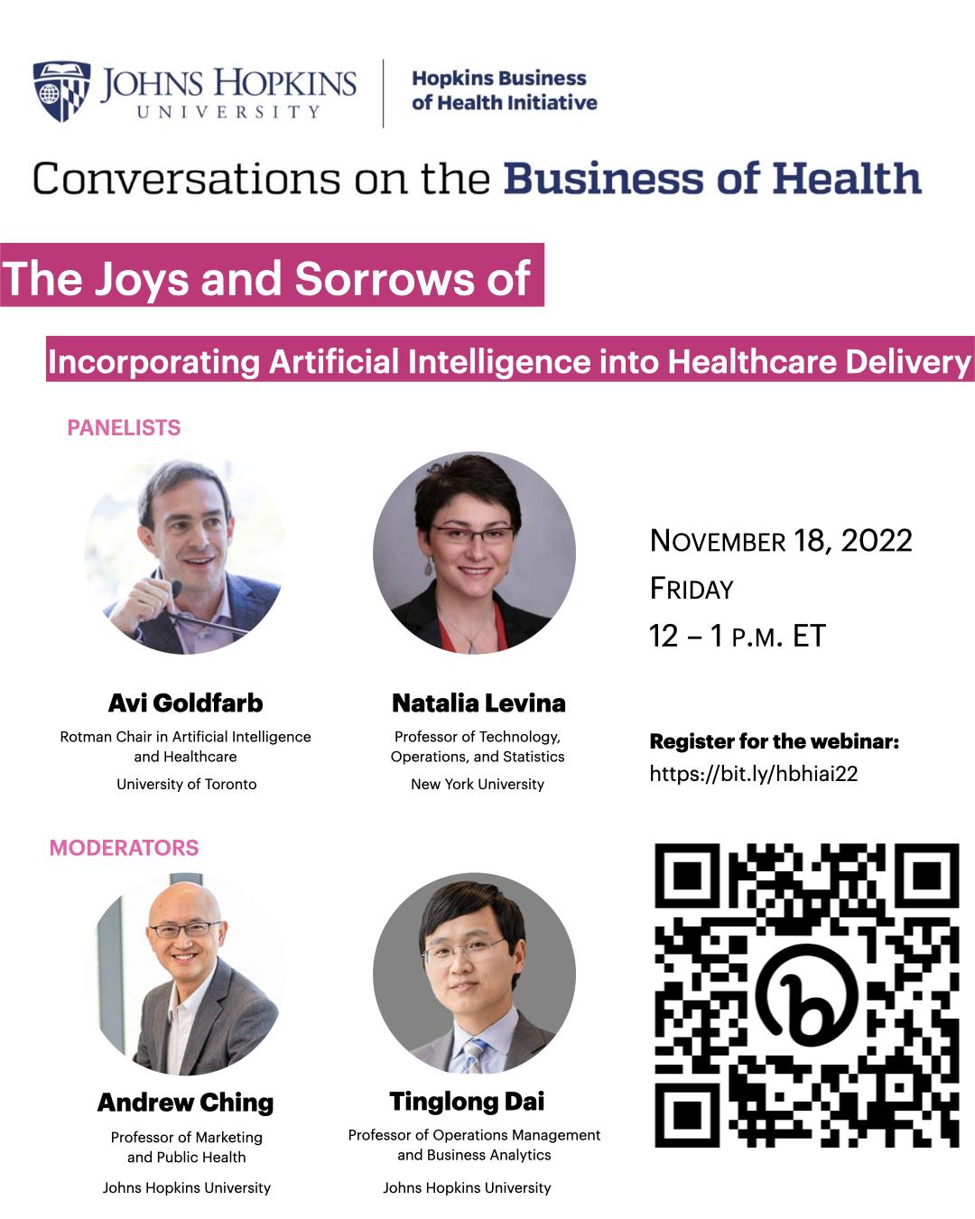 The Joys and Sorrows of Incorporating Artificial Intelligence into Healthcare Delivery - Dai 